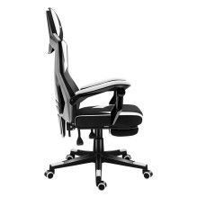 Gaming chair - Huzaro Combat 3.1 Ergonomic, adjustable, 150 kg white