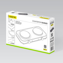 Namų ir virtuvės prietaisas - Maestro Electric Double Hot Plate 2000W MR-771-2 Black