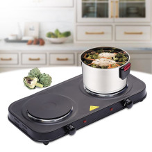 Namų ir virtuvės prietaisas - Maestro Electric Double Hot Plate 2000W MR-771-2 Black