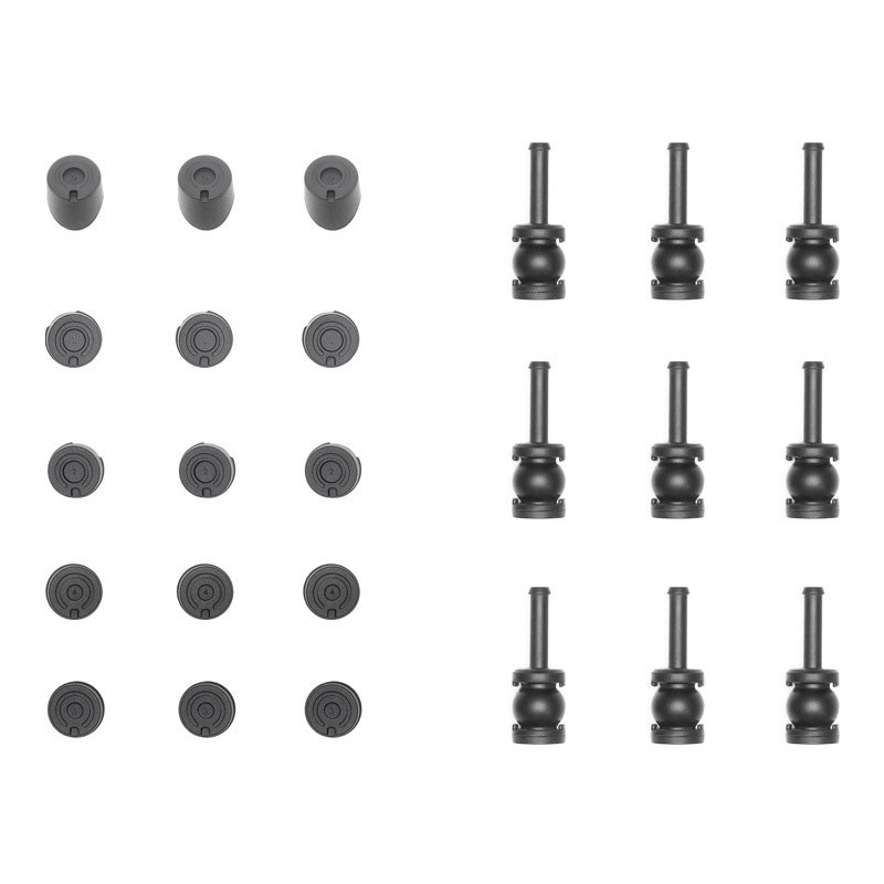 Daliniai - DJI Inspire 3 Gimbal Gumos Amortizatoriai (DJI, Inspire 3, vibration isolation, black)