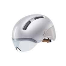 Bicycle helmet - HJC CALIDO PLUS 350g, adjustable size, silver