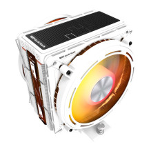 CPU cooler - darkFlash E400 PLUS Dual-Fan, 235W TDP, ARGB White