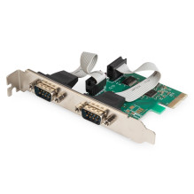 PCIe card - DIGITUS 2-Port Serial Interface Card (OXPCIe952 chipset)