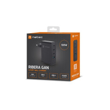 Laptop Charger - NATEC NUC-2234 100W 4-Port USB Fast Charger Black Laptop Charger - NATEC NUC-2234 100W 4-Port USB Fast Charger Black