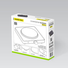 Kitchen hob - Maestro MR-771-1 1000W 1 zone closed plate black