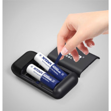 Power source - XTAR PB2SL V2 Dual Battery Charger USB-C Black