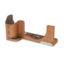Camera case - PGYTECH leather case (FUJIFILM X T5, Italian leather, brown)