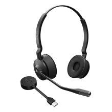 Ausinės - Jabra Engage 55 SE USB-C MS Stereo, 150 m nuotolis, 13 val. baterija Ausinės - Jabra Engage 55 SE USB-C MS Stereo, 150 m nuotolis, 13 val. baterija