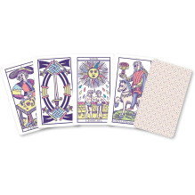 Tarot Cards - Grimaud Mini Tarot de Marseille 11.7x8.7cm Limited Edition
