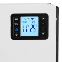 Convection Heater - Noveen CH8000 LCD, 24h Timer, 3 Power Levels, White