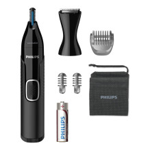 Grooming tool - Philips nose, ear, eyebrow trimmer (AA battery, waterproof) Grooming tool - Philips nose, ear, eyebrow trimmer (AA battery, waterproof)