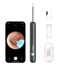 Health and Personal Care - Bebird R1 Ear Cleaning Otoscope 8MP Camera Rechargeable Black