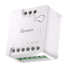 Išmanusis namų prietaisas - Sonoff MINI-D WiFi jungiklis (AC / DC 12-48V, sausas kontaktas)