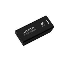 MEMORY DRIVE FLASH USB3.2 256G / BLACK UC320-256G-RBK / BK ADATA MEMORY DRIVE FLASH USB3.2 256G / BLACK UC320-256G-RBK / BK ADATA