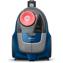 Vacuum Cleaner, PHILIPS, Bagless, 850 Watts, Capacity 1.3 l, Noise 77 dB, Dark Blue, Weight 4.4 kg, XB2123 / 09