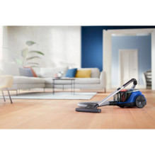 Vacuum Cleaner, PHILIPS, Bagless, 850 Watts, Capacity 1.3 l, Noise 77 dB, Dark Blue, Weight 4.4 kg, XB2123 / 09
