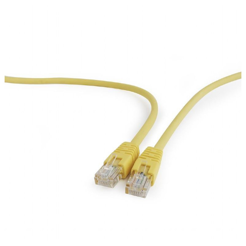 PATCH CABLE CAT5E UTP 1.5M / YELLOW PP12-1.5M / Y GEMBIRD