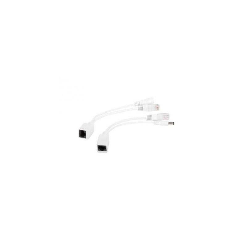NET POE ADAPTER CABLE KIT / PP12-POE-0.15M-W GEMBIRD