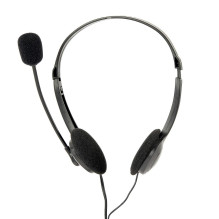 HEADSET STEREO / BLACK MHS-123 GEMBIRD