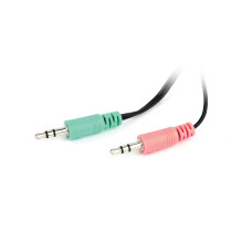 AUSINĖS STEREO / BLACK MHS-123 GEMBIRD