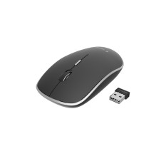 MOUSE USB OPTICAL WRL BLACK / SILENT MUSW-4BS-01 GEMBIRD