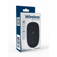 MOUSE USB OPTICAL WRL / BLACK MUSW-4B-01 GEMBIRD