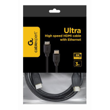 KABELAS HDMI-HDMI 3M / CC-HDMI8K-3M GEMBIRD KABELAS HDMI-HDMI 3M / CC-HDMI8K-3M GEMBIRD