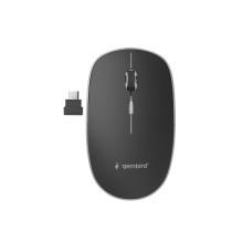 MOUSE USB-C OPTICAL WRL BLACK / SILENT MUSW-4BSC-01 GEMBIRD