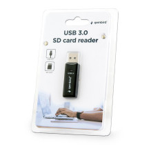 ATMINTIES SKAITYtuvas USB3 SD / UHB-CR3-01 GEMBIRD