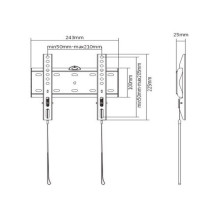 TV SET ACC WALL MOUNT 23-42" / WM-42F-01 GEMBIRD TV SET ACC WALL MOUNT 23-42" / WM-42F-01 GEMBIRD