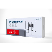 TELEVIZORIAUS ACC SIENOS MONTAVIMAS 23-42' / WM-42F-01 GEMBIRD TELEVIZORIAUS ACC SIENOS MONTAVIMAS 23-42' / WM-42F-01 GEMBIRD