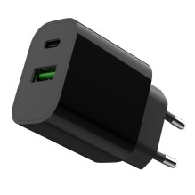 CHARGER USB UNIVERSAL QC3.0 / TA-UC-PDQC20-01-BK GEMBIRD