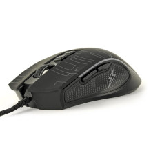 MOUSE USB OPTICAL GAMING / BLACK MUSG-RGB-01 GEMBIRD