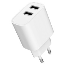 CHARGER USB UNIVERSAL WHITE / 2P TA-UC-2A12-01 GEMBIRD CHARGER USB UNIVERSAL WHITE / 2P TA-UC-2A12-01 GEMBIRD
