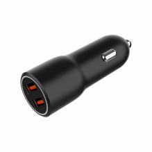 MOBILUSIS ĮKROVIKLIS AUTOMOBILIO USB 2 PORT / TA-UC-A2QC36-CAR-01 GEMBIRD