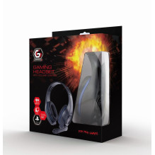 AUSINĖS ŽAIDIMAI / MĖLYNA / BLACK GHS-05-B GEMBIRD