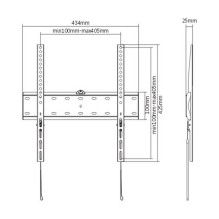 TV SET ACC WALL MOUNT 32-55" / WM-55F-02 GEMBIRD TV SET ACC WALL MOUNT 32-55" / WM-55F-02 GEMBIRD