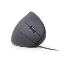 MOUSE USB OPTICAL BLACK / ERGONOMIC MUS-ERGO-01 GEMBIRD
