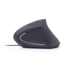 MOUSE USB OPTICAL BLACK / ERGONOMIC MUS-ERGO-01 GEMBIRD