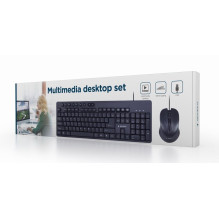 KEYBOARD +MOUSE USB ENG / KBS-UM-04 GEMBIRD