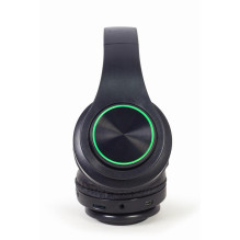 HEADSET BLUETOOTH LED / BLACK BHP-LED-01 GEMBIRD HEADSET BLUETOOTH LED / BLACK BHP-LED-01 GEMBIRD