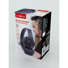 AUSINĖS BLUETOOTH LED / JUODAS BHP-LED-01 GEMBIRD AUSINĖS BLUETOOTH LED / JUODAS BHP-LED-01 GEMBIRD