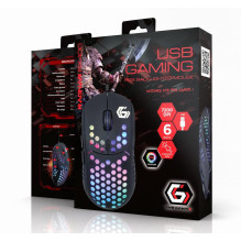 MOUSE USB OPTICAL GAMING RGB / MUSG-RAGNAR-RX400 GEMBIRD