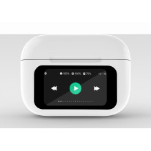 AUSINĖS BLUETOOTH / BALTOS TWS-LCD-ANC-01-W GEMBIRD AUSINĖS BLUETOOTH / BALTOS TWS-LCD-ANC-01-W GEMBIRD