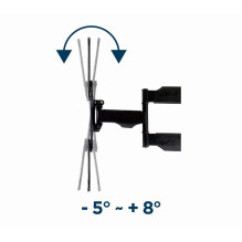 TELEVIZORIAUS ACC SIENOS MONTAVIMAS 32-55' / WM-55ST-01 GEMBIRD