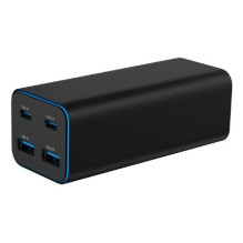 ĮKROVIKLIS USB UNIVERSALUS 4P 100W / TA-UC-2A2C-PD100-01-BK GEMBIRD ĮKROVIKLIS USB UNIVERSALUS 4P 100W / TA-UC-2A2C-PD100-01-BK GEMBIRD