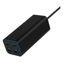 ĮKROVIKLIS USB UNIVERSALUS 4P 100W / TA-UC-2A2C-PD100-01-BK GEMBIRD ĮKROVIKLIS USB UNIVERSALUS 4P 100W / TA-UC-2A2C-PD100-01-BK GEMBIRD