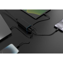 CHARGER USB UNIVERSAL 4P 100W / TA-UC-2A2C-PD100-01-BK GEMBIRD