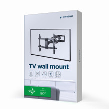 TELEVIZORIAUS ACC SIENOS MONTAVIMAS 37-80' / WM-80ST-02 GEMBIRD TELEVIZORIAUS ACC SIENOS MONTAVIMAS 37-80' / WM-80ST-02 GEMBIRD
