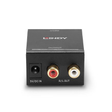 I/O KONVERTERIS TOSLINKCOAXIAL / Į PHONO DAC 70368 LINDY